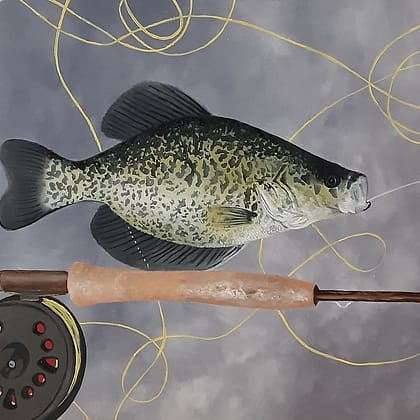 Crappie Time 12x16