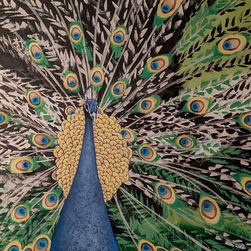 Peacock Print